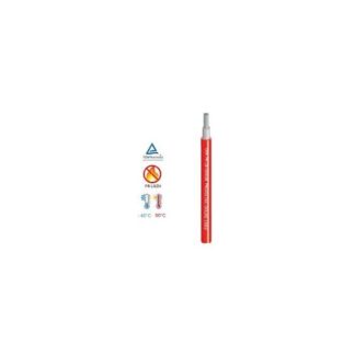 PV SOLAR CABLE, 6 mm2, RED(500 M./Roll)